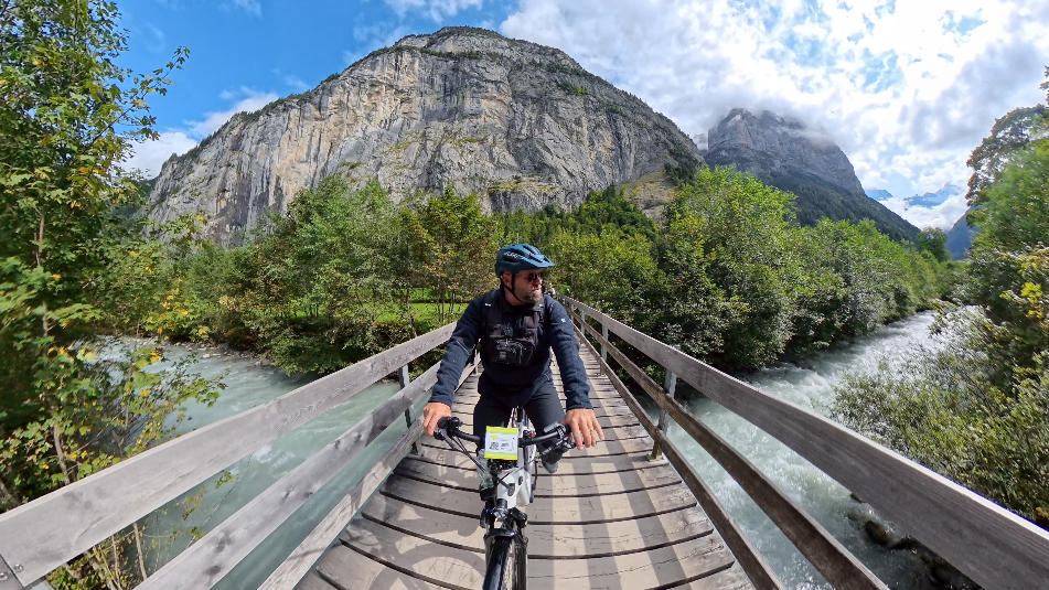 Our Epic Bike Ride Through Lauterbrunnen Switzerland