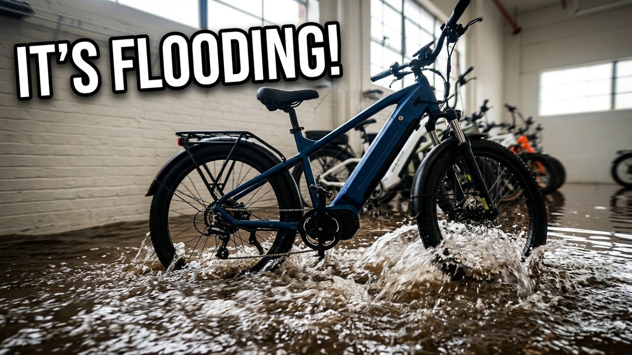 My Studio Got Flooded With $70,000 Worth of E-Bikes!